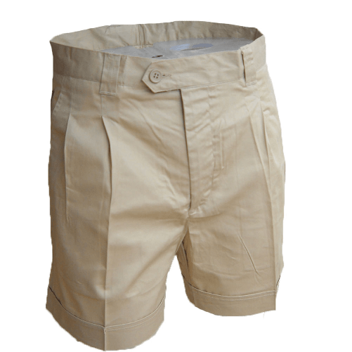 Bermuda pantaloncino short uomo estivo cotone sportivo mare tasche pesca Beige 46